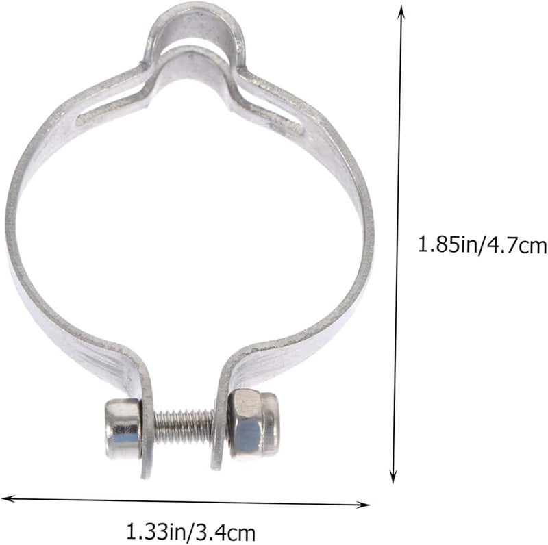 Balacoo Steel Bike Cable Clips 4.7X3.4X1CM Easy Installation Fixing Clips - Image 2